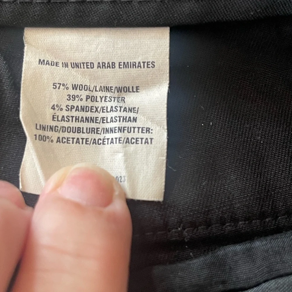 🩶Like New GAP Wool blend pants. 32x32 and soft! Rich Gray color